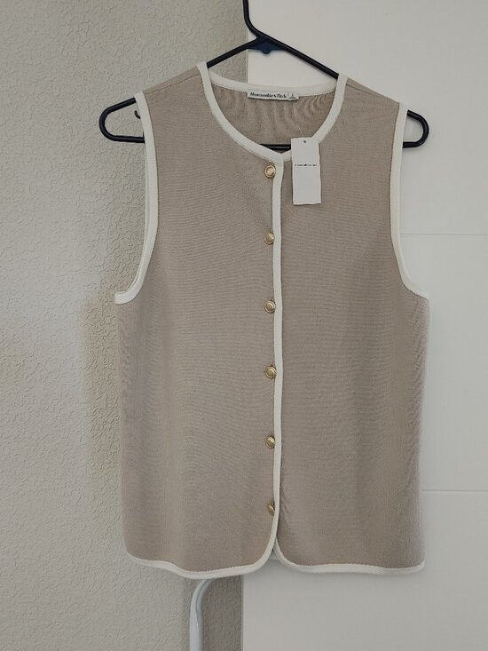 Abercrombie & Fitch Sweaters - Women's Abercrombie & Fitch Sweater Vest Size: L